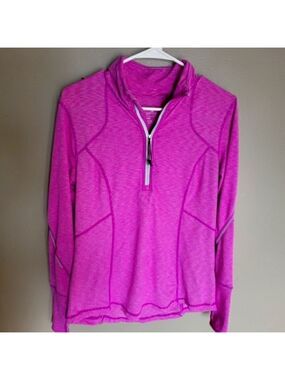 Tangerine Women's Athletic 1/4 Zip Pullover